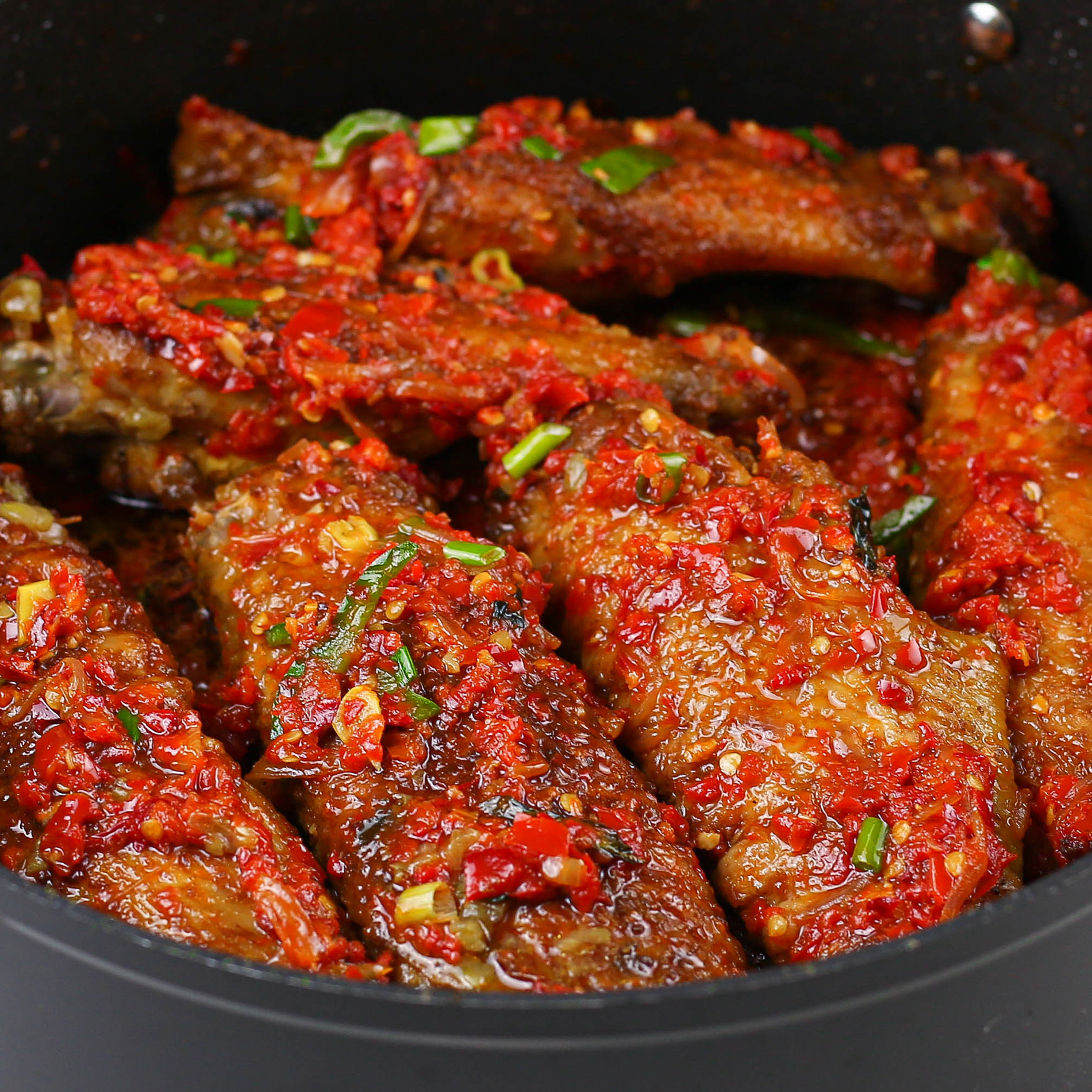 Sauced Turkey Wings